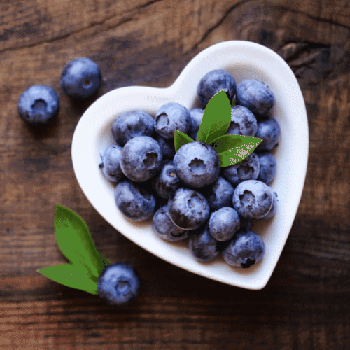 Blueberries for the heart