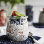Chia seeds pudding